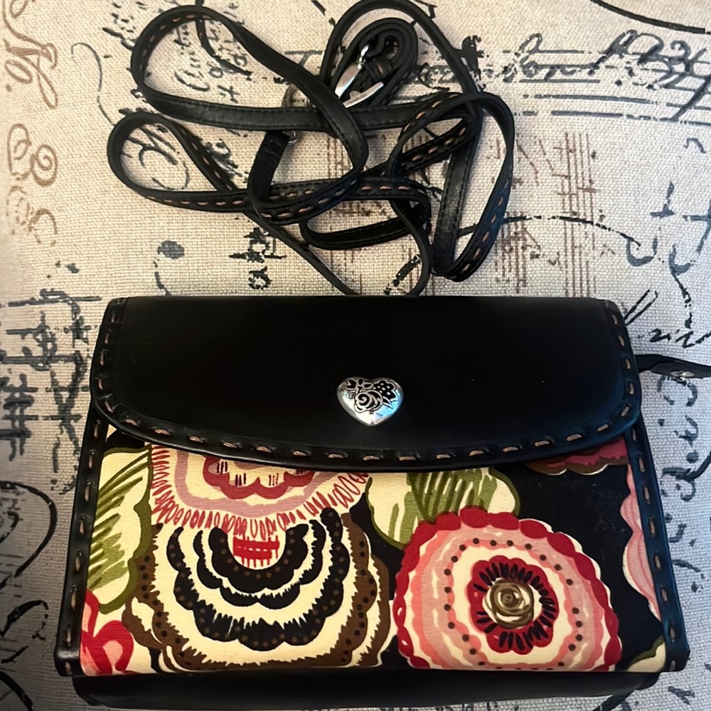 Brighton “Bright Bloom” Organizer Crossbody Purse